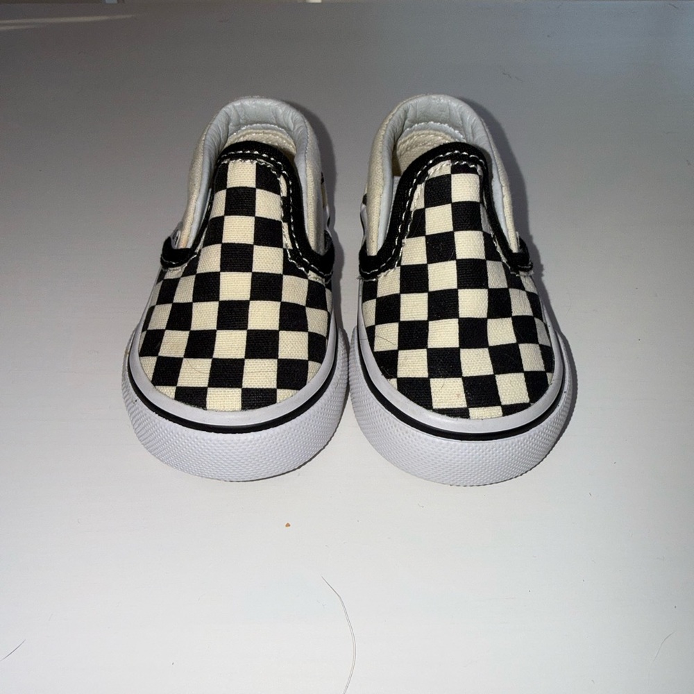 Toddler Classic Slip-On V Checkerboard Shoe